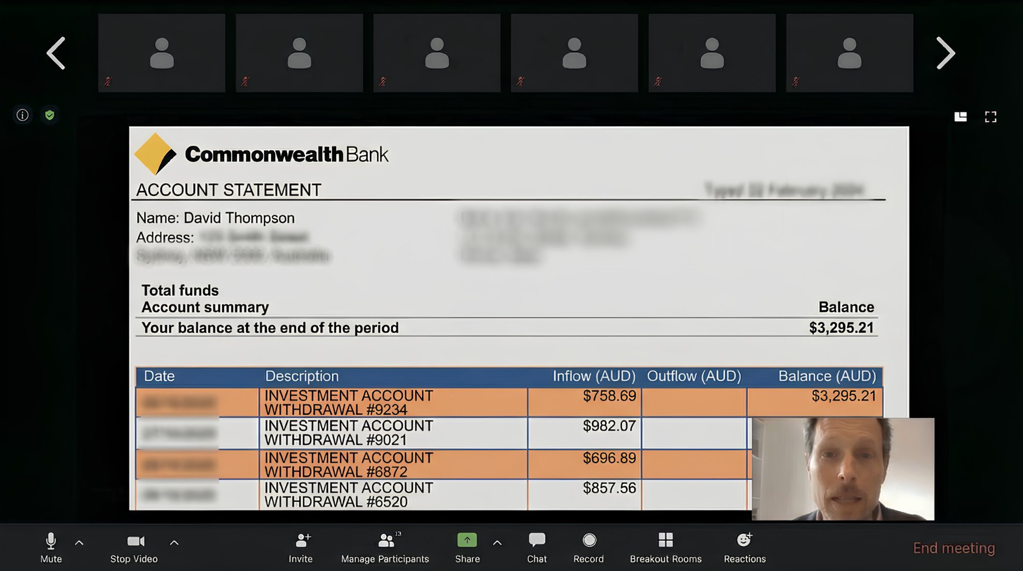 Evidence of the automated trading system discussed in the interview